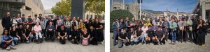 Personas Sordociegas Mayores y Guías-intérpretes en la actividad saludable accesible Hoyo de Manzanares 2025 