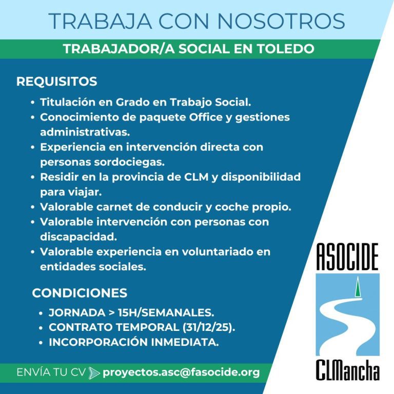 Trabajador:a Social Toledo